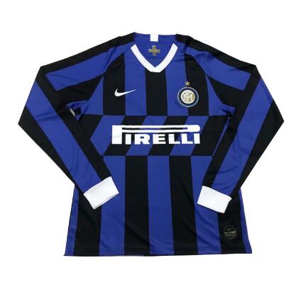 2019-2020 camiseta de fútbol de manga larga del Inter de Milán